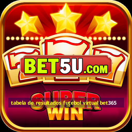 tabela de resultados futebol virtual bet365